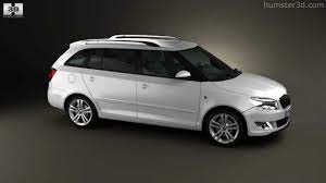 Škoda fabia je posledným malým modelom koncernu vw, ktorý ešte nedostal novú platformu. Skoda Fabia Combi 2011 By 3d Model Store Humster3d Com Youtube
