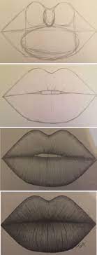 Pin By Hannah Maybo On Little Artistic Things Lip Drawing Pencil Art Drawings Art Drawings Sketches