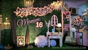 Sweet 16 Outdoor Theme Party Tulips Event Management Outdoors Birthday Party Outdoor Birthday Party Decorations Outdoor Party Decorations