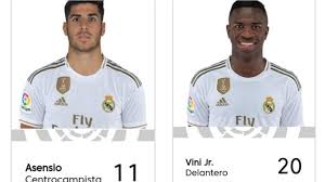 Previous lineup from real madrid vs levante on saturday 30th january 2021. Real Madrid Squad Numbers 2020 21 Asensio And Vinicius Change After Bale Exit As Com