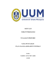 2 saya lebih tua dari umur sebenar saya daripada segi pemikiran. Doc Eseimen Individu Up Jene Rizya Academia Edu