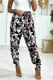 Pantalon été femme, coton lin harem pantalon respirant taille elastique pants 7/8 solide couleur pantacourt sport pants,fluide pantalons de plage léger sport pants avec poche 9,99 € 9,99 € livraison à 6,99 € Pantalon Marine Motif Fleuris Elastique Aux Chevilles Avec Poches