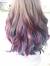 Ombre Pink Blue And Purple Hair