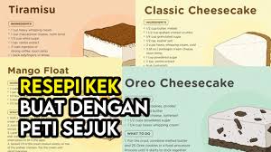 Tidak dinafikan, musim pkp dan bulan puasa ini membuatkan orang kita semakin rajin memasak. Resepi Membuat Kek Dengan Hanya Peti Sejuk Tanpa Oven Some Bullet For Your Head