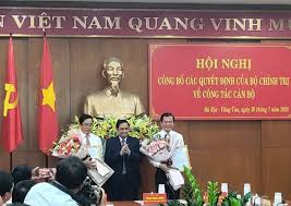 Nguyễn hồng lĩnh thư điện tử: Ä'iá»u Ä'á»™ng Ong Pháº¡m Viáº¿t Thanh Lam Bi ThÆ° Tá»‰nh á»§y Ba Rá»‹a VÅ©ng Tau