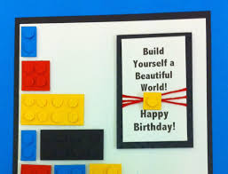 We're always trying to find creative diy cards to make and give on father's day. A Birthday Card For Anyone That Loves Lego Tutorial Stampin Up Birthday Cards Lego Birthday Cards Birthday Cards Diy