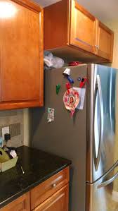 Kitchen cabinets are standard at 24 in depth. Altering The Depth Of A Kitchen Cabinet Home Improvement Stack Exchange