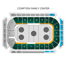 Compton Family Ice Arena 2019 Seating Chart