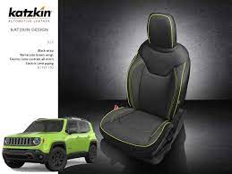 Jeep renegade seat covers 2021. Jeep Renegade Katzkin Leather Seat Upholstery With Rear Armrest 2015 2016 2017 2018 2019 2020 2021 Shopsar Com