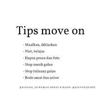 It's not something that gets better after a night's sleep. Berani Hijrah Tips Move On Maafkan Ikhlaskan Niat Facebook