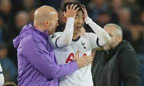 Heung min son s red card. Tottenham Appeal Against Son Heung Min Red Card For Andre Gomes Challenge Tottenham Hotspur The Guardian