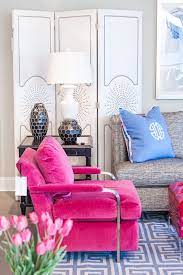 Home From High Point Pencil Shavings Studio Home Decor Hot Pink Furniture Small Apartment Living Room