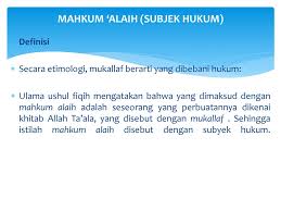 Check spelling or type a new query. Hakim Mahkum Fiih Dan Mahkum Alaih Ppt Download