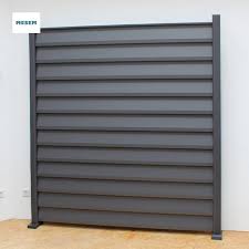 Traumgarten System Basic Metall Anthrazit Musterzaun Aluminium Zaun Zaun Aluminium