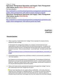 Read Now Operations And Supply Chain Management 14th Edition