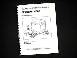 The yeast mixture m ay be used immediately in your toastmaster bread machine in any recipe calling for 2 1/4 teaspoons of yeast. Toastmaster 1193 Bread Machine For Sale Online Ebay
