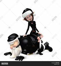 Santa Black - Bondage Image & Photo (Free Trial) | Bigstock