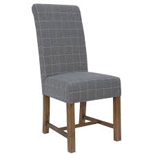 Dark grey kitchen units ukfcu olbh hospital. Housing Units Highgrove Grey Check Fabric High Back Dining Chair