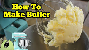 Maybe you would like to learn more about one of these? How To Make Real Butter Using A Kitchenaid Stand Mixer