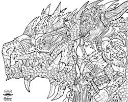 See more ideas about adult coloring pages, coloring pages, adult coloring. Dragon Printable Adult Coloring Pages