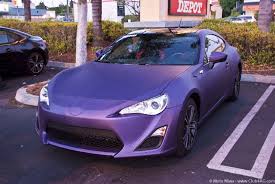 2015 toyota gt86 toyota 86 gt 2.0 manual with tom's ekzos. Matte Purple Toyota Gt86 Scion Fr S Subaru Br Z Via 7tune Purple Car Subaru Dream Cars