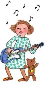 Atelier Rock Ce Week End My Little Kids Illustration Mignonne Gens De Dessin Anime Dessin Enfant