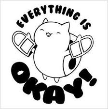 Catbug Coloring Page Bravest Warriors Vinyl Decal Stickers Bee And Puppycat