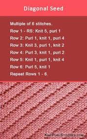 Check spelling or type a new query. How To Knit The Diagonal Seed Stitch Easy Knit And Purl Pattern Knit Stitch Patterns Baby Knitting Patterns Blanket Knitting Patterns