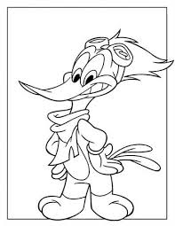 Of course choosing a coloring page that contains favorite character of your children will easily attract them to color the page. Kids N Fun Com 6 Coloring Pages Of Woody Woodpecker