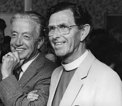 The big group is Strabane Firefighters making a charity presentation. The  other photos: Jim Bradley with Canon Ernest Lovell; Colin McLaughlin  presenting new blazers to a local band; and the unmistakable George