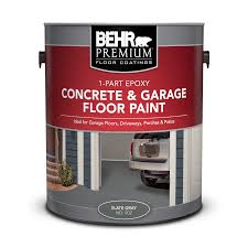 1 Part Epoxy Concrete Garage Floor Paint Behr Premium