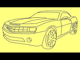 Find & download the most popular bumblebee vectors on freepik free for commercial use high quality images made for creative projects. How To Draw Chevrolet Camaro Transformers Bumblebee Kak Narisovat Mashinu Bamblbi Youtube