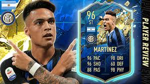 Team of the season serie a Fifa 20 Tots Lautaro Martinez Player Review The Upgrade He Deserved Insane Card Fifa 20 Youtube