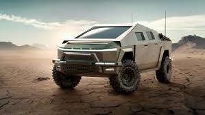 Upgraded Cybertruck unveiled at IDEX 2025 defense show