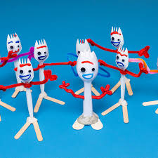 Forky is flaggy's best friend, and will usually tag alongside her in terms of defense and protection. How A Diy Forky Toy Holds Up Against Disney S Official Action Figure Polygon
