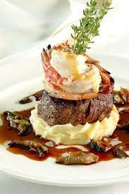 The Fourth Course Romance Delivers The Restaurant Specialty Duo Of File Delivers Duo File Fourth R Gourmet Food Plating Bistro Food Food Plating