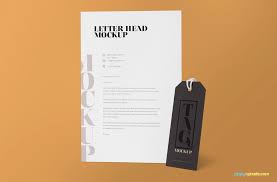 This free typewriter mockup psd will also help you display your a4 resume cv, flyers, poster, company letterhead and other print designs in a. 35 Clean Letterhead Mockups To Enhance Brand Identity Decolore Net
