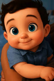 En casa hay un niño hermoso que cada día crece un poco más y es la  felicidad del hogar. 💙✨️