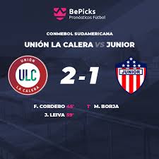 Club deportivo union la calera page on flashscore.com offers livescore, results, standings and match details (goal scorers, red cards ÷junior (col)¬ja÷liezefsa¬px÷ptqmix37¬wu÷junior¬as÷1¬az÷1¬gra÷0¬ag÷2¬ba÷1¬bc÷1¬oa÷. Union La Calera Vs Junior Predictions Preview And Stats