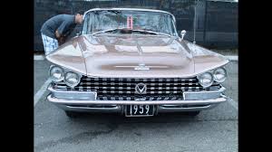 1959 buick electra 225 convertible silver with black top new red leather interior new trunk lining 401 cu. 1959 Buick Invicta Two Door Hardtop Tan Ot010513 Youtube