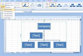 how to draw organizational charts lines in excel in few seconds