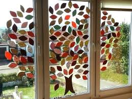 Herbst Dekoration Fenster Herbstdeko Fensterdeko Herbst Kinder Herbstdeko Herbst Dekoration Fensterbilder Herbst Grundschule