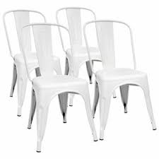 Small ladder back chair constructed with european beech wood with saddle seat, and perfect seating for both small and large restaurants seeking commercial hospitality contact seating. White Metal Chair Wood Seat Wayfair