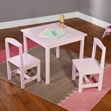 Madeline Kids Table And Chairs Set Set Of 3 Pink Tms Kids Table Chair Set Kids Table And Chairs Table And Chairs