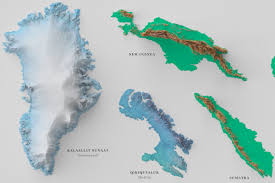 It S Not Easy To Map The 100 Largest Islands In The World Large Island Island World