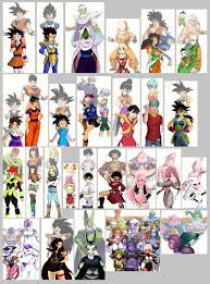Funimation reveals dragon ball super english dub cast (updated) (nov 30, 2016). Dragon Ball Z Genderbended Cast By Awesomeokingguy On Deviantart