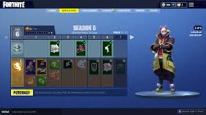 Fortnite calamity skin stage 1. Fortnite Season 5 Battle Pass Outfits And Rewards News Prima Games