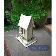 Diy miniatur rumah dari stik es krim sangatlah rumit tapi membuatnya sangat menyenangkan dan menggembirakan. Prakarya Maket Miniatur Rumah Adat Minang Padang Dari Stik Es Krim Shopee Indonesia