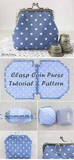 Clasp Coin Purse Tutorial Coin Purse Tutorial Coin Purse Purse Tutorial