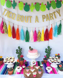 Perfect for luau party favors. Taco About A Party Graduation Party Fiesta And Cacti Theme Colorful Garland Cacti Banner S Mexican Birthday Parties Fiesta Theme Party Mexican Party Theme
